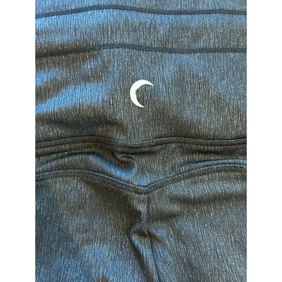 Zyia Blk Shimmer Drawstring Leggings Junior Size 0 - Picture 5 of 7